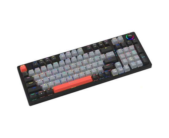 Клавиатура Xtrike ME GK-987 RGB Mechanical USB UA Grey/Black (GK-987GBRUA), изображение 2 Клавиатура Xtrike ME GK-987 RGB Mechanical USB UA Grey/Black (GK-987GBRUA), изображение 2
