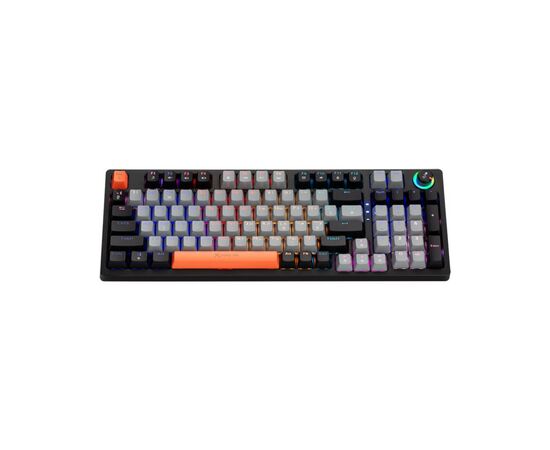 Клавиатура Xtrike ME GK-987 RGB Mechanical USB UA Grey/Black (GK-987GBRUA), изображение 3 Клавиатура Xtrike ME GK-987 RGB Mechanical USB UA Grey/Black (GK-987GBRUA), изображение 3