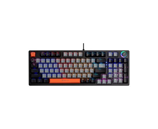 Клавіатура Xtrike ME GK-987 RGB Mechanical USB UA Grey/Black (GK-987GBRUA)