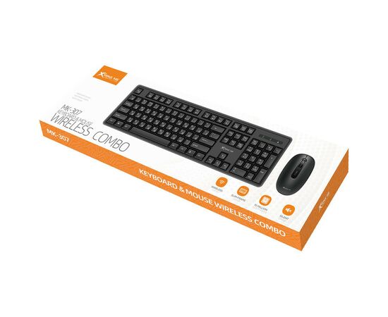 Комплект Xtrike ME MK-307 Wireless UA Black (MK-307UA), изображение 6 Комплект Xtrike ME MK-307 Wireless UA Black (MK-307UA), изображение 6