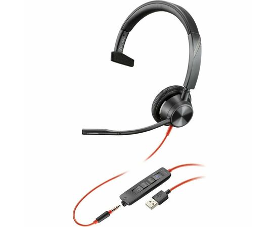 Наушники Poly BlackWire C3315-M USB-A HS Mono (76J13AA)