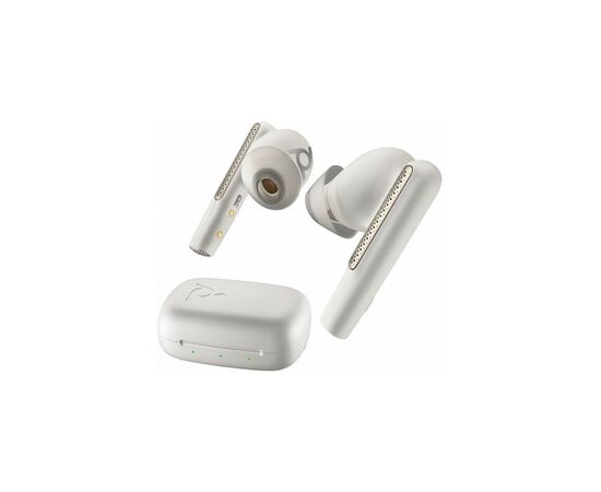 Наушники Poly Voyager Free 60 Earbuds + BT700C + BCHC White (7Y8L4AA), изображение 3 Наушники Poly Voyager Free 60 Earbuds + BT700C + BCHC White (7Y8L4AA), изображение 3