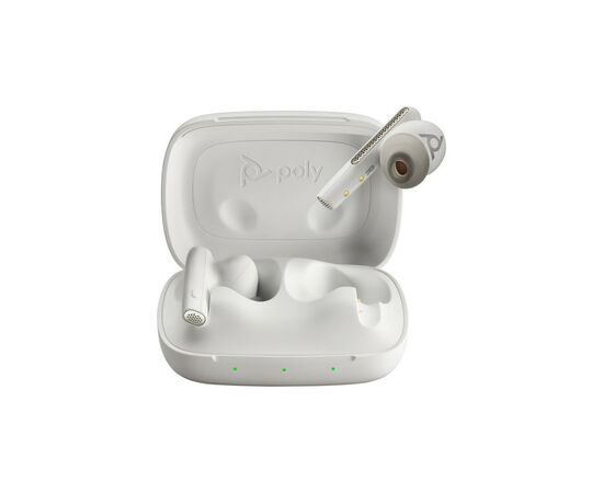 Наушники Poly Voyager Free 60 Earbuds + BT700C + BCHC White (7Y8L4AA), изображение 4 Наушники Poly Voyager Free 60 Earbuds + BT700C + BCHC White (7Y8L4AA), изображение 4