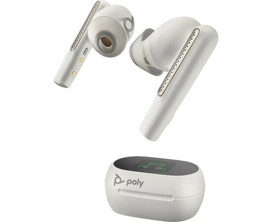 Наушники Poly Voyager Free 60+ Earbuds + BT700A + TSCHC White (7Y8G5AA), изображение 2 Наушники Poly Voyager Free 60+ Earbuds + BT700A + TSCHC White (7Y8G5AA), изображение 2