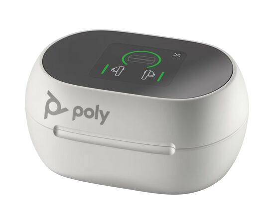 Наушники Poly Voyager Free 60+ Earbuds + BT700A + TSCHC White (7Y8G5AA), изображение 4 Наушники Poly Voyager Free 60+ Earbuds + BT700A + TSCHC White (7Y8G5AA), изображение 4