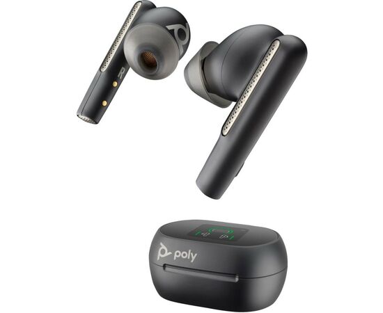 Наушники Poly Voyager Free 60+ Earbuds + BT700C + TSCHC Black (7Y8G4AA), изображение 2 Наушники Poly Voyager Free 60+ Earbuds + BT700C + TSCHC Black (7Y8G4AA), изображение 2