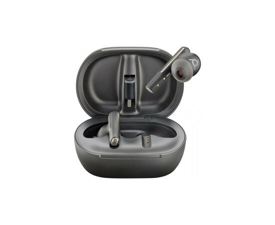 Наушники Poly Voyager Free 60+ Earbuds + BT700C + TSCHC Black (7Y8G4AA), изображение 3 Наушники Poly Voyager Free 60+ Earbuds + BT700C + TSCHC Black (7Y8G4AA), изображение 3