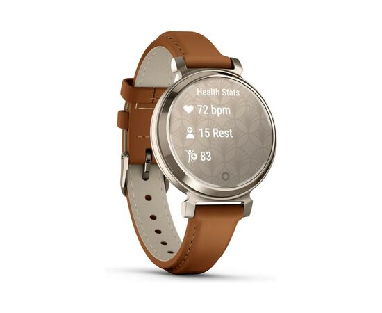 Смарт-часы Garmin Lily 2 Classic, Cream Gold/Tan (010-02839-02), изображение 3 Смарт-часы Garmin Lily 2 Classic, Cream Gold/Tan (010-02839-02), изображение 3