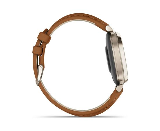 Смарт-часы Garmin Lily 2 Classic, Cream Gold/Tan (010-02839-02), изображение 4 Смарт-часы Garmin Lily 2 Classic, Cream Gold/Tan (010-02839-02), изображение 4