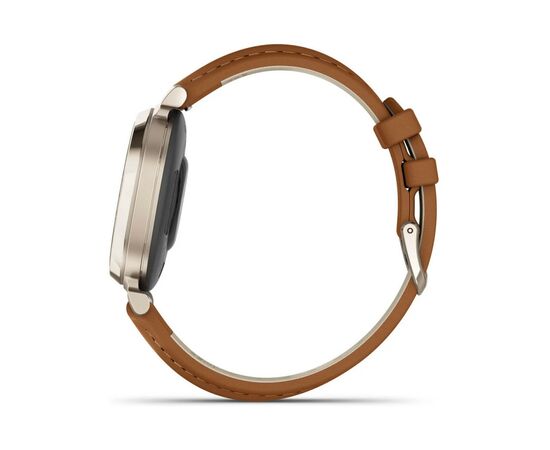 Смарт-часы Garmin Lily 2 Classic, Cream Gold/Tan (010-02839-02), изображение 5 Смарт-часы Garmin Lily 2 Classic, Cream Gold/Tan (010-02839-02), изображение 5