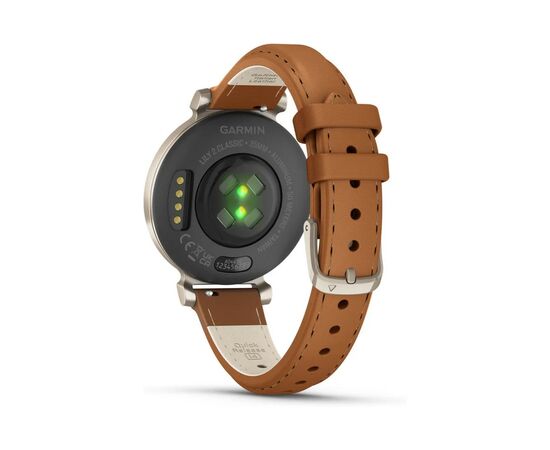 Смарт-часы Garmin Lily 2 Classic, Cream Gold/Tan (010-02839-02), изображение 6 Смарт-часы Garmin Lily 2 Classic, Cream Gold/Tan (010-02839-02), изображение 6