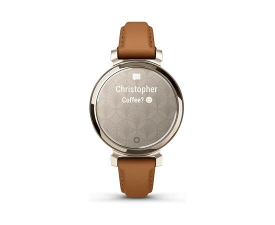 Смарт-часы Garmin Lily 2 Classic, Cream Gold/Tan (010-02839-02), изображение 7 Смарт-часы Garmin Lily 2 Classic, Cream Gold/Tan (010-02839-02), изображение 7