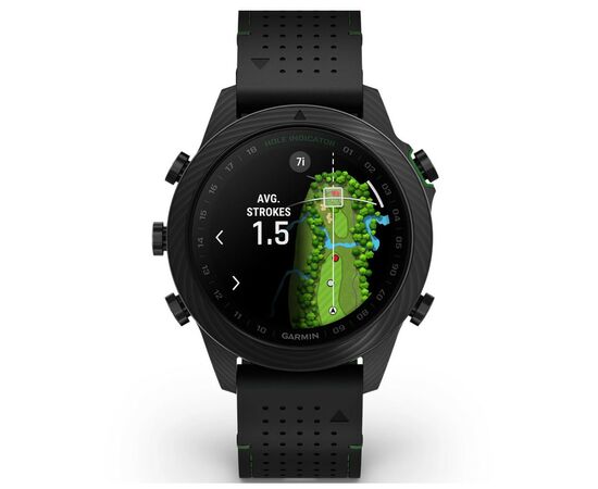 Смарт-часы Garmin MARQ Golfer Gen 2, Carbon, GPS (010-02722-21), изображение 2 Смарт-часы Garmin MARQ Golfer Gen 2, Carbon, GPS (010-02722-21), изображение 2