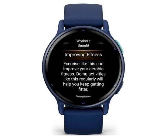 Смарт-годинник Garmin vivoactive 5, Cpt. Blue/Blue Metallic, GPS (010-02862-12), зображення 2 Смарт-годинник Garmin vivoactive 5, Cpt. Blue/Blue Metallic, GPS (010-02862-12), зображення 2