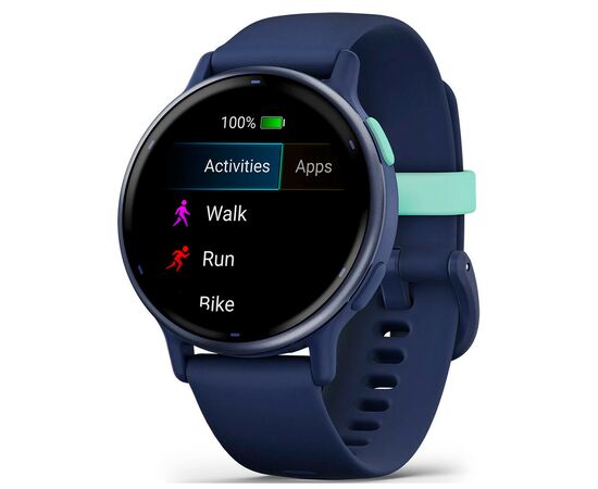 Смарт-годинник Garmin vivoactive 5, Cpt. Blue/Blue Metallic, GPS (010-02862-12), зображення 6 Смарт-годинник Garmin vivoactive 5, Cpt. Blue/Blue Metallic, GPS (010-02862-12), зображення 6