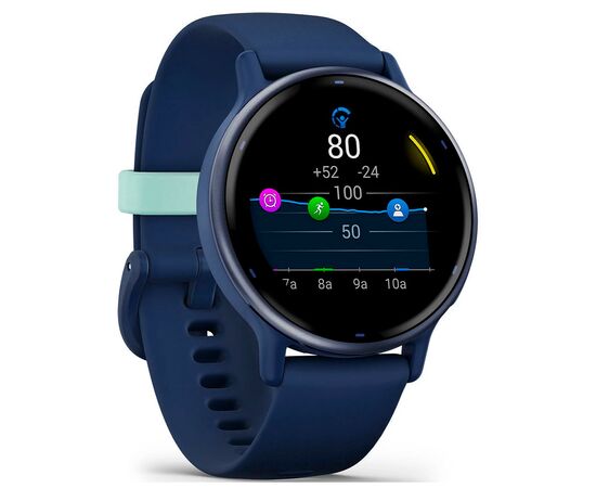 Смарт-годинник Garmin vivoactive 5, Cpt. Blue/Blue Metallic, GPS (010-02862-12), зображення 7 Смарт-годинник Garmin vivoactive 5, Cpt. Blue/Blue Metallic, GPS (010-02862-12), зображення 7