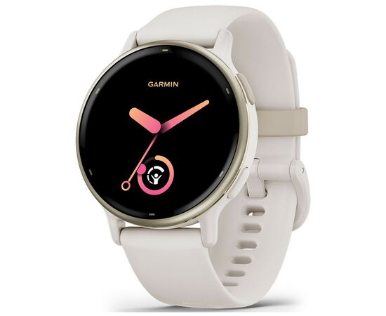 Смарт-годинник Garmin vivoactive 5, Ivory/Cream Gold, GPS (010-02862-11)