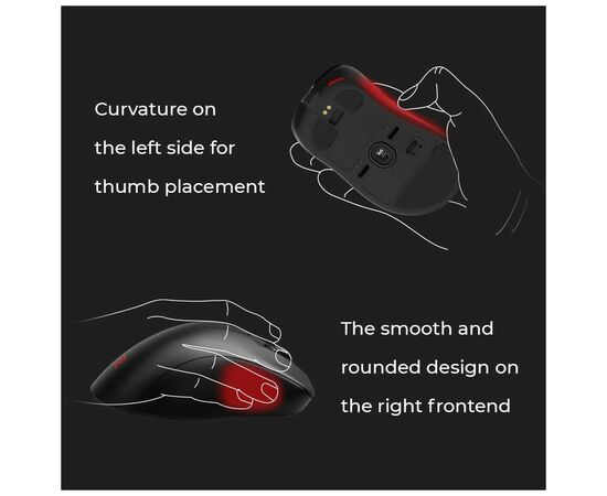 Мишка Zowie EC3-CW Wireless Black (9H.N4ABE.A2E), зображення 9 Мишка Zowie EC3-CW Wireless Black (9H.N4ABE.A2E), зображення 9