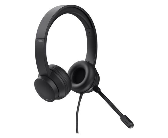 Наушники Trust Ayda PC USB-A Black (25088), изображение 3 Наушники Trust Ayda PC USB-A Black (25088), изображение 3