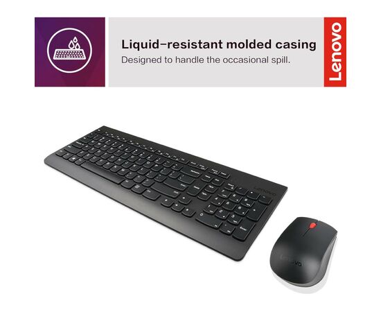 Комплект Lenovo 510 Combo Wireless UA Black (GX31D64836), изображение 4 Комплект Lenovo 510 Combo Wireless UA Black (GX31D64836), изображение 4