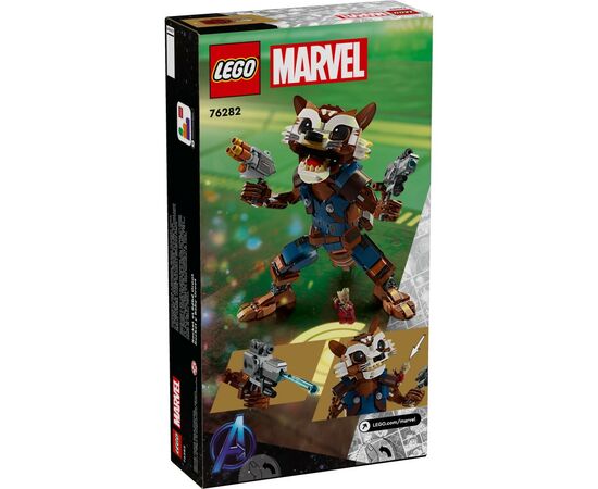 Конструктор LEGO Super Heroes Ракета и малыш Грут 566 деталей (76282), изображение 7 Конструктор LEGO Super Heroes Ракета и малыш Грут 566 деталей (76282), изображение 7