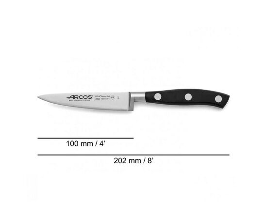 Кухонный нож Arcos Riviera для овочів 100 мм (230200), изображение 2 Кухонный нож Arcos Riviera для овочів 100 мм (230200), изображение 2