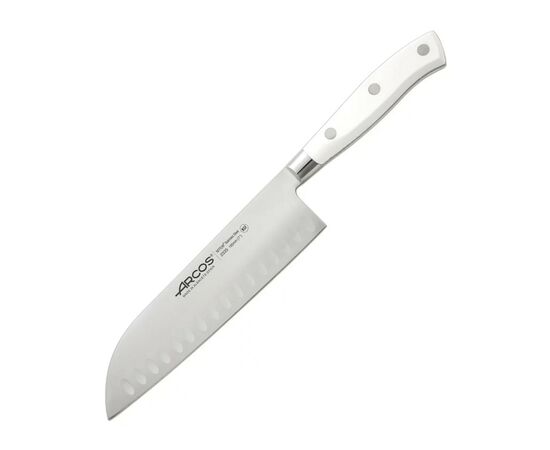 Кухонний ніж Arcos Riviera Сантоку 180 мм White (233524)