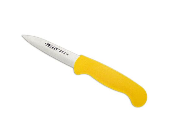Кухонный нож Arcos серія "2900" для чистки 85 мм Жовтий (290000), изображение 2 Кухонный нож Arcos серія "2900" для чистки 85 мм Жовтий (290000), изображение 2