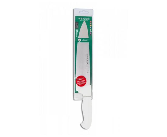 Кухонний ніж Arcos серія "2900" поварський 250 мм Білий (292224), зображення 2 Кухонний ніж Arcos серія "2900" поварський 250 мм Білий (292224), зображення 2