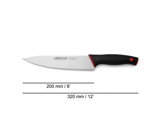 Кухонный нож Arcos Duo поварський 200 мм (147422), изображение 2 Кухонный нож Arcos Duo поварський 200 мм (147422), изображение 2