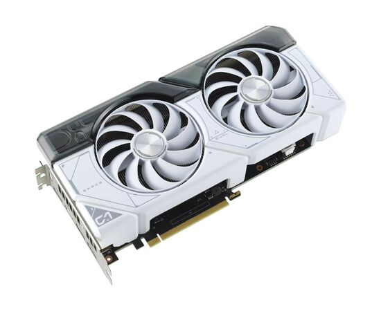Видеокарта ASUS GeForce RTX4070 SUPER 12Gb DUAL OC WHITE (DUAL-RTX4070S-O12G-WHITE), изображение 2 Видеокарта ASUS GeForce RTX4070 SUPER 12Gb DUAL OC WHITE (DUAL-RTX4070S-O12G-WHITE), изображение 2