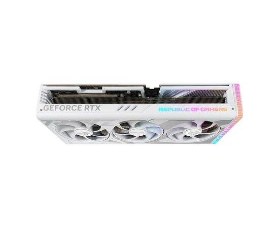Видеокарта ASUS GeForce RTX4080 SUPER 16Gb ROG STRIX OC GAMING WHITE (ROG-STRIX-RTX4080S-O16G-WHITE), изображение 7 Видеокарта ASUS GeForce RTX4080 SUPER 16Gb ROG STRIX OC GAMING WHITE (ROG-STRIX-RTX4080S-O16G-WHITE), изображение 7