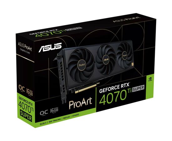Видеокарта ASUS GeForce RTX4070Ti SUPER 16Gb PROART OC (PROART-RTX4070TIS-O16G), изображение 12 Видеокарта ASUS GeForce RTX4070Ti SUPER 16Gb PROART OC (PROART-RTX4070TIS-O16G), изображение 12