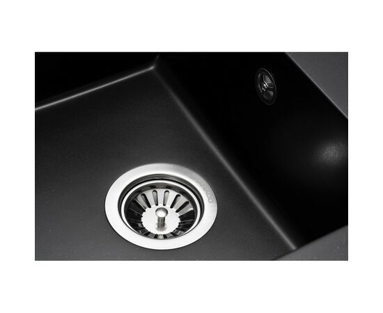 Мийка кухонна GRANADO Alicante black shine (gr2401), зображення 4 Мийка кухонна GRANADO Alicante black shine (gr2401), зображення 4