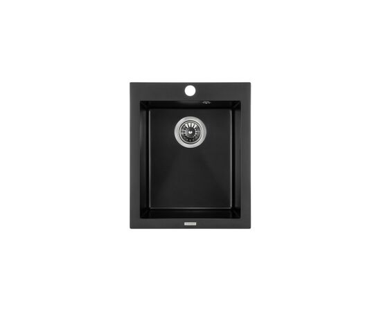 Мойка кухонная GRANADO CADIZ black shine (gr2301)