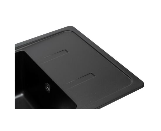 Мойка кухонная GRANADO PALMA black shine (gr2001), изображение 3 Мойка кухонная GRANADO PALMA black shine (gr2001), изображение 3