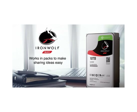 Жесткий диск 3.5" 10TB Seagate (# ST10000VN0008 #), изображение 4 Жесткий диск 3.5" 10TB Seagate (# ST10000VN0008 #), изображение 4