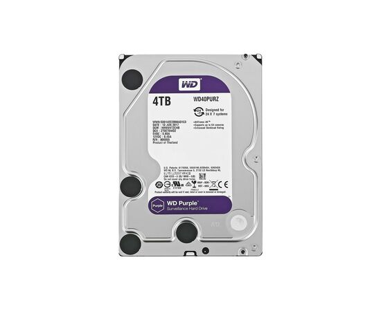 Жесткий диск 3.5" 4TB WD (# WD40PURZ #)