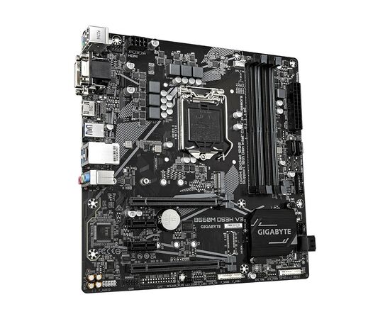 Материнская плата GIGABYTE B560M DS3H V3, изображение 2 Материнская плата GIGABYTE B560M DS3H V3, изображение 2