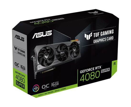Видеокарта ASUS GeForce RTX4080 SUPER 16Gb TUF OC GAMING (TUF-RTX4080S-O16G-GAMING), изображение 11 Видеокарта ASUS GeForce RTX4080 SUPER 16Gb TUF OC GAMING (TUF-RTX4080S-O16G-GAMING), изображение 11