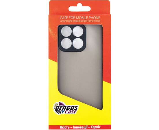 Чехол для мобильного телефона Dengos Matte HONOR X8a (black) (DG-TPU-MATT-138), изображение 5 Чехол для мобильного телефона Dengos Matte HONOR X8a (black) (DG-TPU-MATT-138), изображение 5