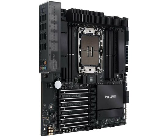 Серверная материнская плата ASUS PRO WS W790-ACE s4677 W790 8xDDR5 M.2 CEB (90MB1C70-M0EAY0), изображение 2 Серверная материнская плата ASUS PRO WS W790-ACE s4677 W790 8xDDR5 M.2 CEB (90MB1C70-M0EAY0), изображение 2