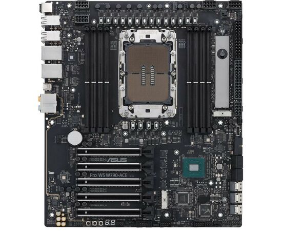 Серверная материнская плата ASUS PRO WS W790-ACE s4677 W790 8xDDR5 M.2 CEB (90MB1C70-M0EAY0), изображение 3 Серверная материнская плата ASUS PRO WS W790-ACE s4677 W790 8xDDR5 M.2 CEB (90MB1C70-M0EAY0), изображение 3