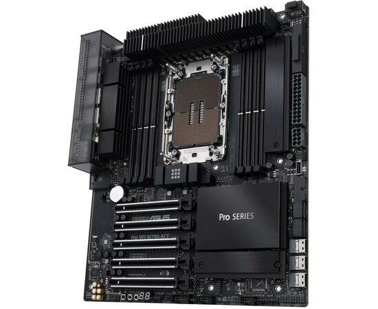 Серверная материнская плата ASUS PRO WS W790-ACE s4677 W790 8xDDR5 M.2 CEB (90MB1C70-M0EAY0), изображение 7 Серверная материнская плата ASUS PRO WS W790-ACE s4677 W790 8xDDR5 M.2 CEB (90MB1C70-M0EAY0), изображение 7