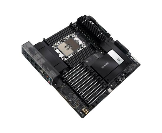 Серверная материнская плата ASUS PRO WS W790E-SAGE SE s4677 W790 8xDDR5 M.2 D-Sub (90MB1C20-M0EAY0), изображение 3 Серверная материнская плата ASUS PRO WS W790E-SAGE SE s4677 W790 8xDDR5 M.2 D-Sub (90MB1C20-M0EAY0), изображение 3
