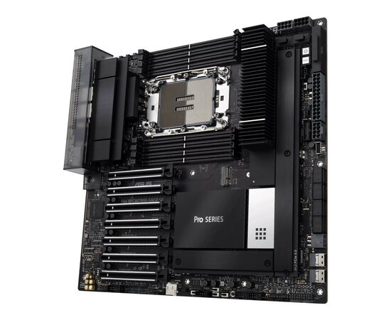 Серверная материнская плата ASUS PRO WS W790E-SAGE SE s4677 W790 8xDDR5 M.2 D-Sub (90MB1C20-M0EAY0), изображение 4 Серверная материнская плата ASUS PRO WS W790E-SAGE SE s4677 W790 8xDDR5 M.2 D-Sub (90MB1C20-M0EAY0), изображение 4