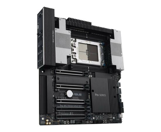 Серверная материнская плата ASUS PRO WS TRX50-SAGE WIFI sTR5 TRX50 4xDDR5 M.2 (90MB1FZ0-M0EAY0), изображение 3 Серверная материнская плата ASUS PRO WS TRX50-SAGE WIFI sTR5 TRX50 4xDDR5 M.2 (90MB1FZ0-M0EAY0), изображение 3