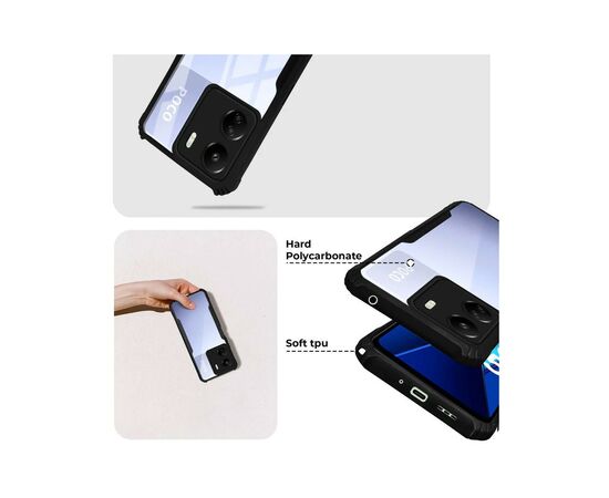 Чехол для мобильного телефона BeCover Anti-Bump Xiaomi Redmi 13C / Poco C65 Black (710641), изображение 2