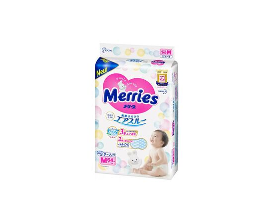 Подгузники Merries для детей M 6-11 кг 64 шт (538785), изображение 2 Подгузники Merries для детей M 6-11 кг 64 шт (538785), изображение 2