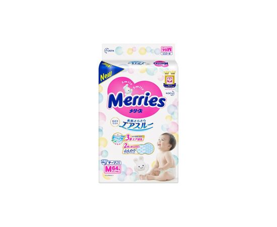 Подгузники Merries для детей M 6-11 кг 64 шт (538785)